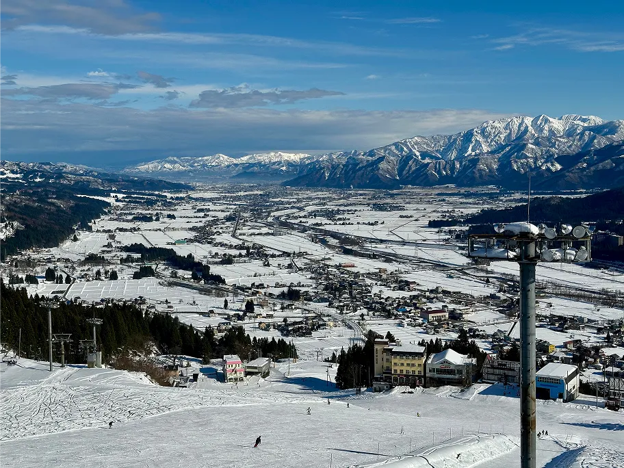 近隣スキー場の様子