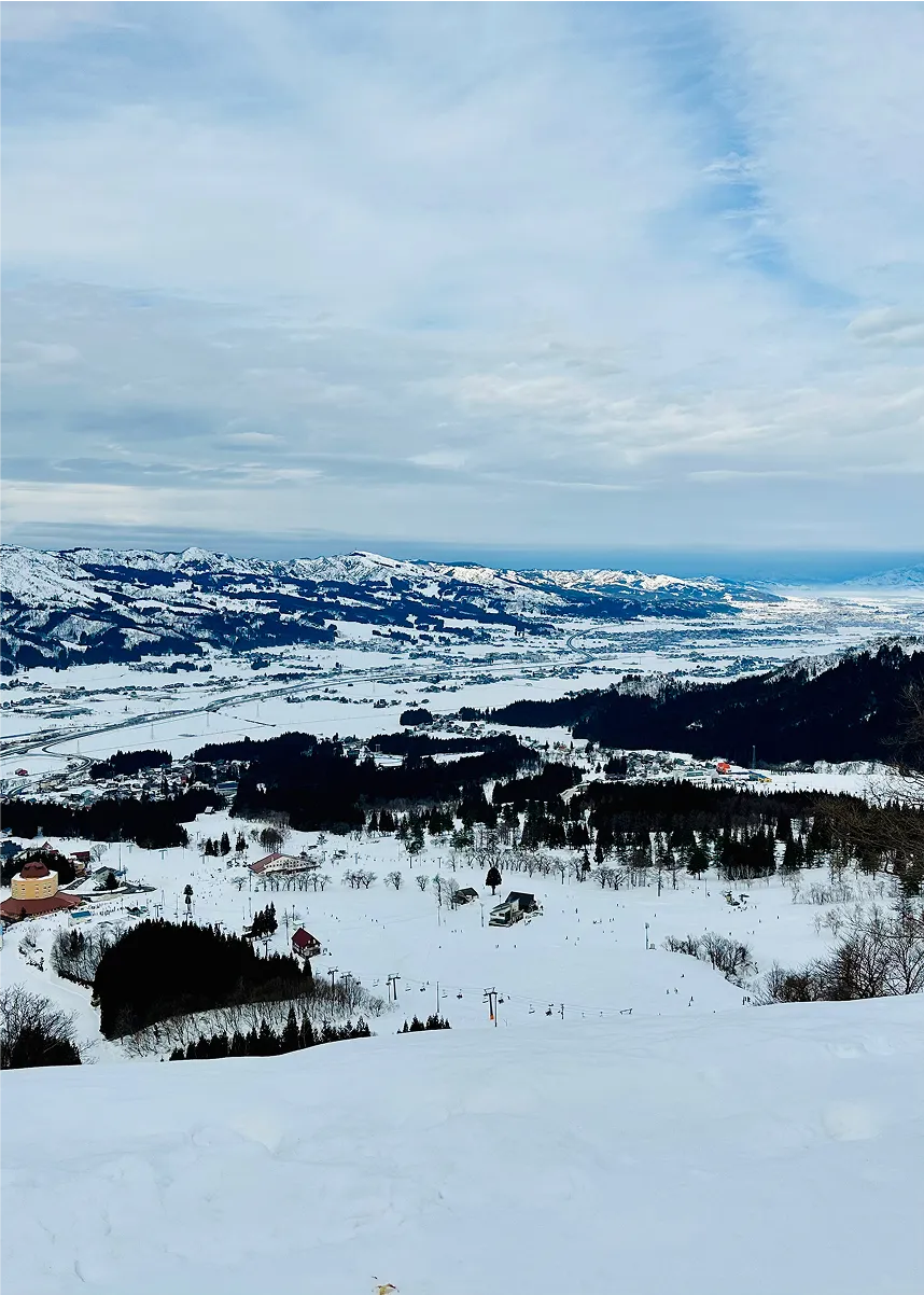 近隣スキー場の様子