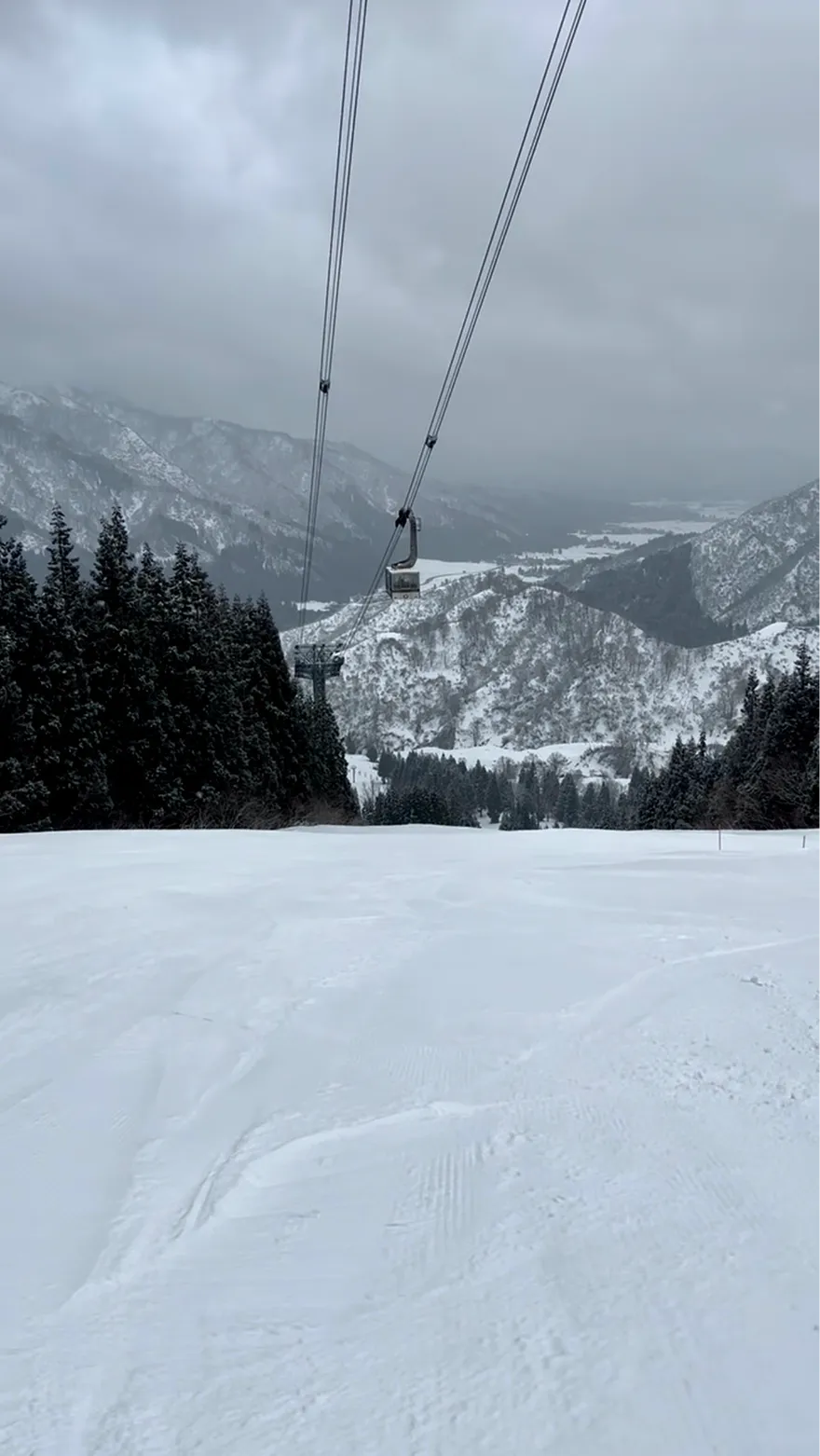 近隣スキー場の様子