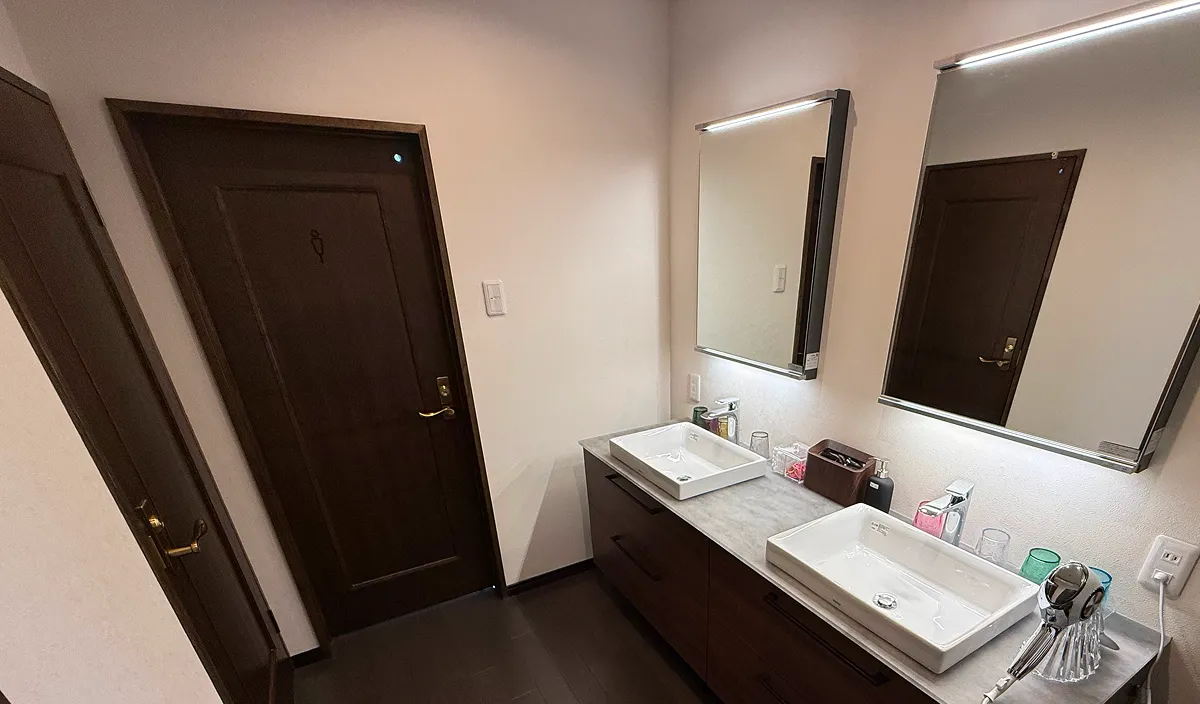 CURRENT VILLA 洗面所